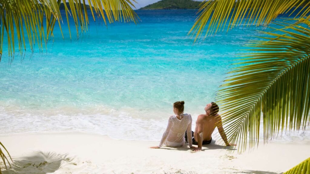 Caribbean beach vacation booked at the Donelson travel agency on Donelson Pike